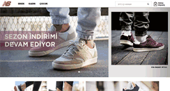 Desktop Screenshot of newbalance.com.tr