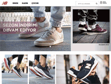 Tablet Screenshot of newbalance.com.tr