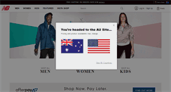 Desktop Screenshot of newbalance.com.au